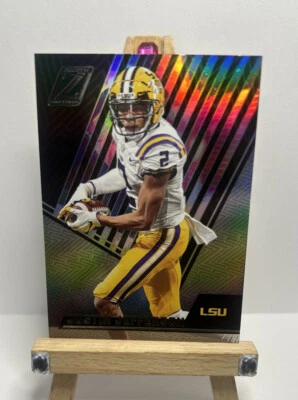 JUSTIN JEFFERSON 2023 Panini Chronicles Zenith Draft Picks #19 LSU - Image 1 of 4