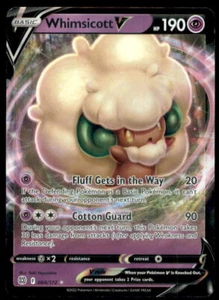 Pokemon SWSH09: Brilliant Stars Whimsicott V #064/172 - Picture 1 of 2