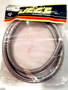 JEGS 100931 Pro-Flo 200 Series Stainless Steel Braided Hose --10 x 6" - Picture 1 of 4