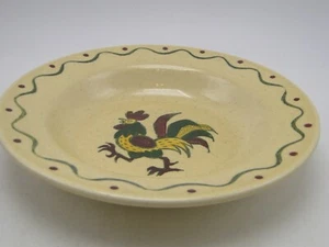 1950's Metlox Poppytrail California Provincial Pottery Rimmed Soup Bowl(s) 8½in - Picture 1 of 5