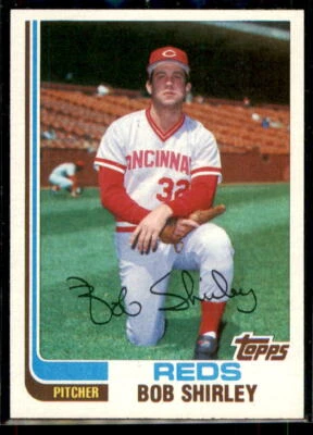 1982 Topps Traded Bob Shirley #105T Cincinnati Reds - Image 1 of 2