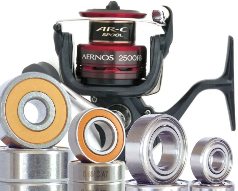 Shimano Aernos Bearing Kits - Stainless Steel and Ceramic Hybrid - Exp Post - Immagine 1 di 1