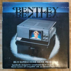 Bentley BX-11 Super 8 Home Movie Projector 4" Monitor With Box & Manual Untested - Photo 1/8