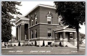 RPPC Green Lake County Court House Green Lake Wisconsin WI UNP Postcard K2 - Picture 1 of 2