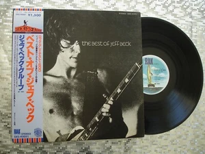 Jeff Beck ~ The Best Of Jeff Beck ~ Vintage Japanese LP w/OBI RAK ERS-40051 - Picture 1 of 13