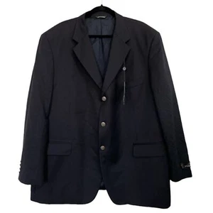 NWT Bill Blass Studio 100% Worsted Wool Blazer Suit Jacket Size 50 R - Picture 1 of 11