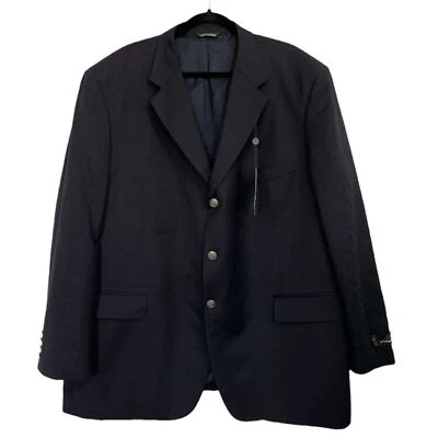 NWT Bill Blass Studio 100% Worsted Wool Blazer Suit Jacket Size 50 R - Image 1 of 4