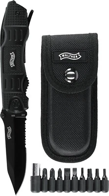 Walther MTK Messer Knife Outdoor Taschenmesser Etui Holster