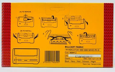 Olivetti 80849 Tape Original Billcart For Olivetti Mercator 1000/3000 / For 45 - Image 1 of 2