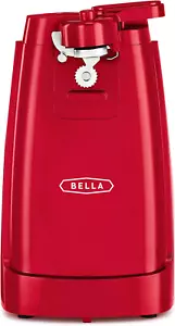 Electric Can Opener & Knife Sharpener, Multifunctional Jar & Bottle Opener, Red - Picture 1 of 11