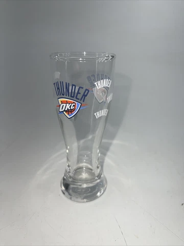 OKC Thunder 4 inch Tall shot glass 2.5OZ  brand new Cover