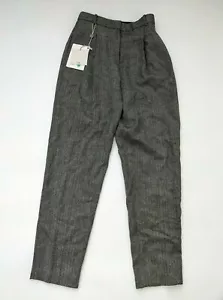 TIBI Pantaloni Scolpiti in Lana Vergine Aringa Grigio - TAGLIA 6 (UK 10) - Foto 1 di 6