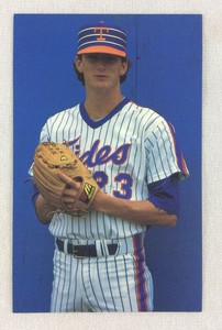 1986 John Mitchell, Tidewater Tides TCMA Stars of the Future Color Postcard