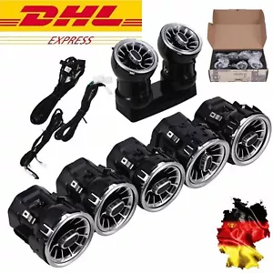 Luz de ambiente LED Air Vent 3 colores para Mercedes Benz Clase C W205 GLC X253 ES - Imagen 1 de 14