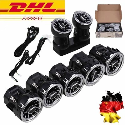 Luce Ambiente LED 3 Colori Air Vent per Mercedes Benz Classe C W205 GLC X253 IT