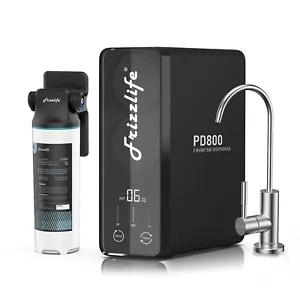 Frizzlife RO Sistema di filtrazione acqua ad osmosi inversa - Filtro acqua PD800-TAM4 - Foto 1 di 8