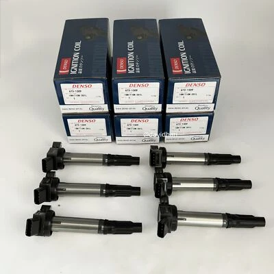 6*Denso Ignition Coil 90919-02255 For Lexus Toyota RAV4 Camry V6 UF487 673-1309 Foto 1 de 4