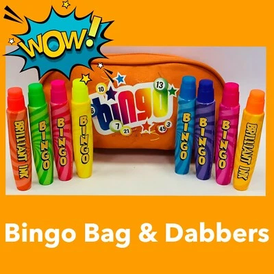 Bingo Dabbers Bingo Case Set for Bingo Lover Bingo Player Gift Present ORNEON - Image 1 of 4