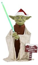 Brand NEW Star Wars 3.5 ft Animated LED Seasonal Yoda Indoor Use Only Home Decor