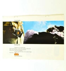 Pentax ME Photo Camera SLR Print Ad Advert Original Vintage 1978 D351 - Picture 1 of 3