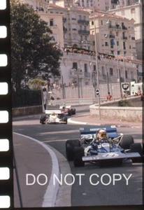 JACKIE STEWART TYRRELL JO SIFFERT BRM MONACO GP 1971 NEGATIVE 35MM PHOTOGRAPH - Picture 1 of 2