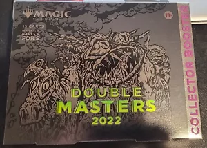 1 MAGIC THE GATHERING DOUBLE MASTERS 2022 COLLECTOR BOOSTER FACTORY SEALED PACK - Bild 1 von 3