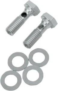 DS Breather Bolt Kit for Harley Evolution Chrome Harley Davidson #142576 - Picture 1 of 1