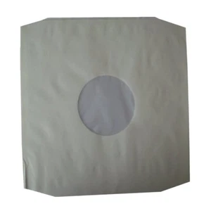 75 X High Density WHITE 12" Poly Lined Inner Record Sleeves 90gr AntiStatic  - Picture 1 of 1