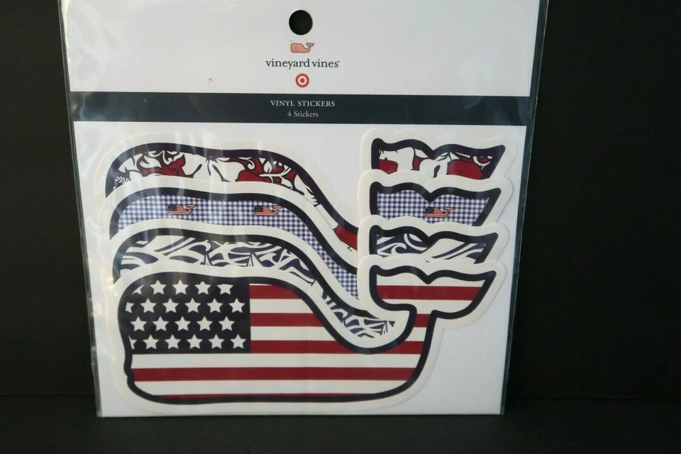 Vineyard Vines × Target - Set of Four Stickers - & Discontinued