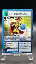 King Etemon Digimon Card Game 2000 Bandai Common  Japanese Bo-215
