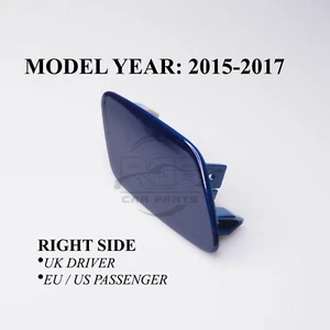 Tapa cubierta de lavadora de faros del lado derecho para VW Jetta A6 2015-2017 azul sombra LD5Q - Imagen 1 de 6