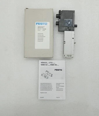 FESTO VSVA-B-P53U-ZD-A2-1T1L SOLENOID VALVE 539186 24VDC - Image 1 of 4