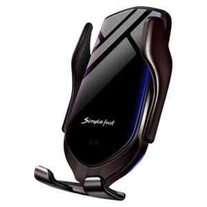 360 Rotating R2 Phone Holder Smart Sensor, Fast Car wireless Charger,Uk Stock - Zdjęcie 1 z 26