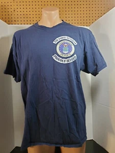 T-shirt blu veterano dell'aeronautica militare orgogliosamente servita - Foto 1 di 9