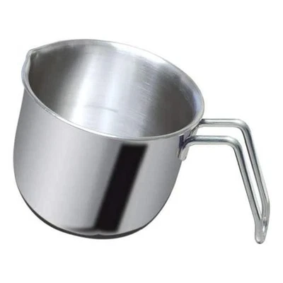 Bollilatte 12cm in acciaio inox, colore argento, marca Metalsomma - Immagine 1 di 2