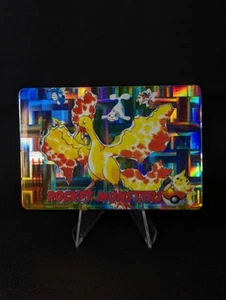 Moltres Pokemon Anime Collection Foil Vending Sticker Card - Picture 1 of 4