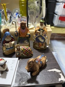 Jim Shore nativity scene set - Picture 1 of 5