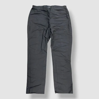 Pantalones capri ajustados Karen Kane para mujer negros tiro medio talla 6 Foto 1 de 2