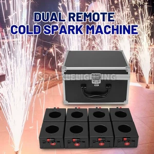 PAIDUN Double Remote Cold Spark Machine Base Kit Firework Effect Wedding Party - Picture 1 of 11