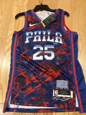 Camiseta deportiva de novato Nike NBA Philadelphia 76ers Ben Simmons Select Series para hombre M DA6952 Foto 1 de 4