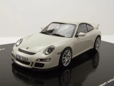 Porsche 911 (997.1) GT3 2006 Bianco Modellino 1:43 Minichamps - Immagine 1 di 4