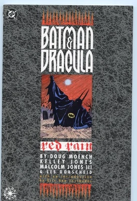 Batman Drácula Lluvia Roja Novela Gráfica Tapa Blanda TPB DC Elseworlds 1992 Foto 1 de 3