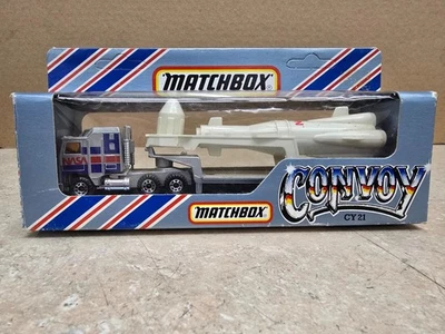 Matchbox CY-21 Convoy 1983 Diecast Truck NASA Unpunched  MIB - Image 1 of 4