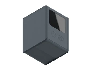 Heavy Play Deckbox MAX 80 DS: Artificer Grey - Picture 1 of 6