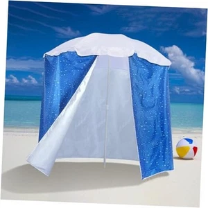 95 Inch Umbrella Sides Folding Shelter Patio Umbrellas Shade Screen Outdoor - Picture 1 of 7