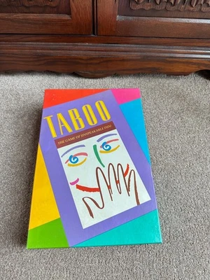 Vintage 1993 Taboo The Game of Unspeakable Fun 3 Sealed Packs Party Near Mint - Image 1 of 4