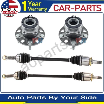 Se adapta a Jeep Compass 2007-2016 4 X CV eje cojinete de rueda conjunto de buje Foto 1 de 4