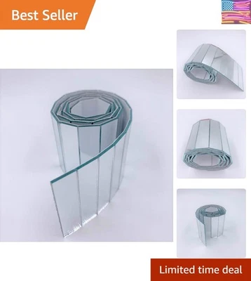 Azulejos de espejo adhesivos personalizables de 1/2" x 2" - perfectos para decoración y manualidades Foto 1 de 4