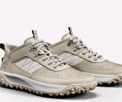 TIMBERLAND WOMENS GREENSTRIDE MOTION 6 LOW SNEAKER WHITE NUBUCK Sz 9 New In box! - Image 1 of 4