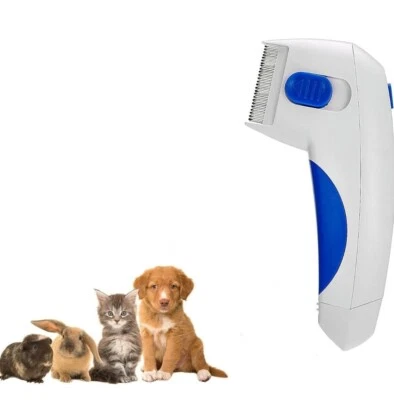 Electric Flea Zapper Lice Remover Hair Comb Brush for Pet Cat Dog Cleaning Tool - Image 1 of 4